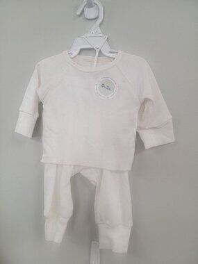 Unisex Baby Set 0-3 Months Kidential 100% Natural Cotton Soft & Comfortable Whit
